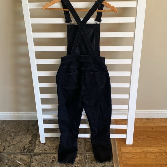 Madewell Denim Lunar Wash Skinny Denim Overalls XS - Picture 8 of 15